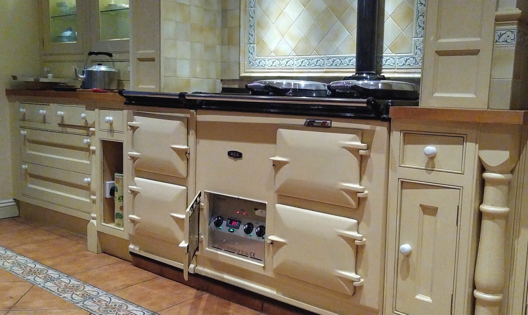Electric range cooker conversions